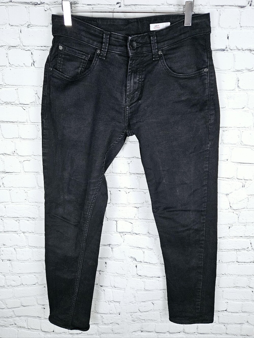 SPYKAR | skinny low rise slim fit narrow leg hemmed jeans